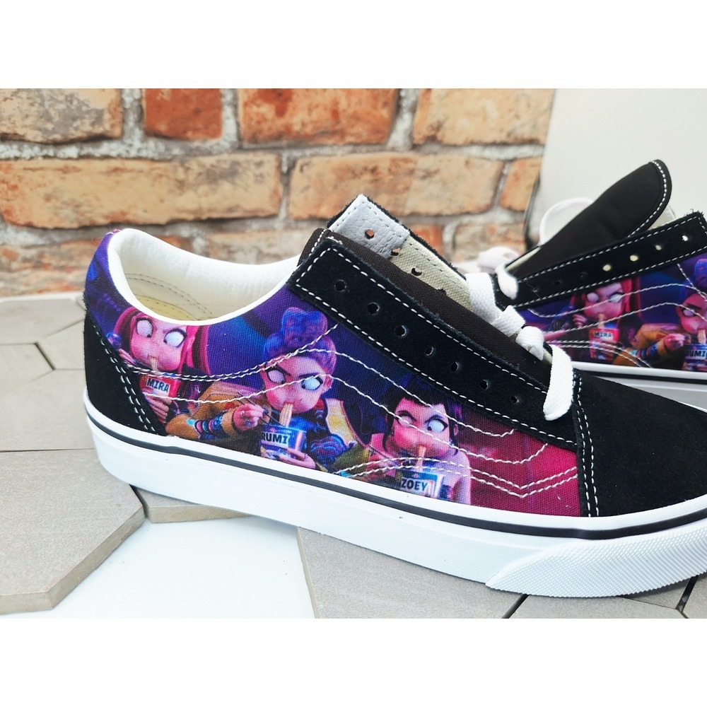 Vans Old Skool K-Pop Demon Hunters Saja Boy Girl Junior Sz 6.5 | Women Sz 8 2025